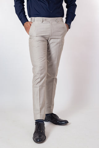 Formal Active Waist Pale Silver Pants