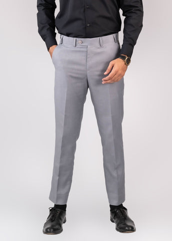 Formal Dress Active Waist Grey Pants