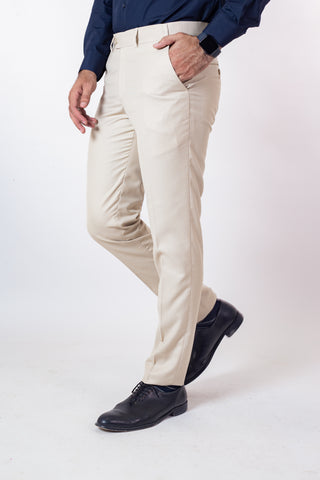 Formal Active Waist Cream Pants