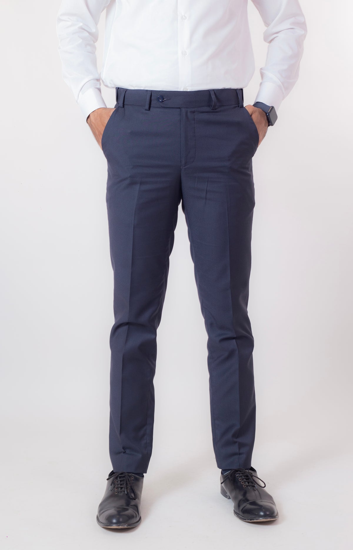 Formal Active Waist Dark Navy Pants