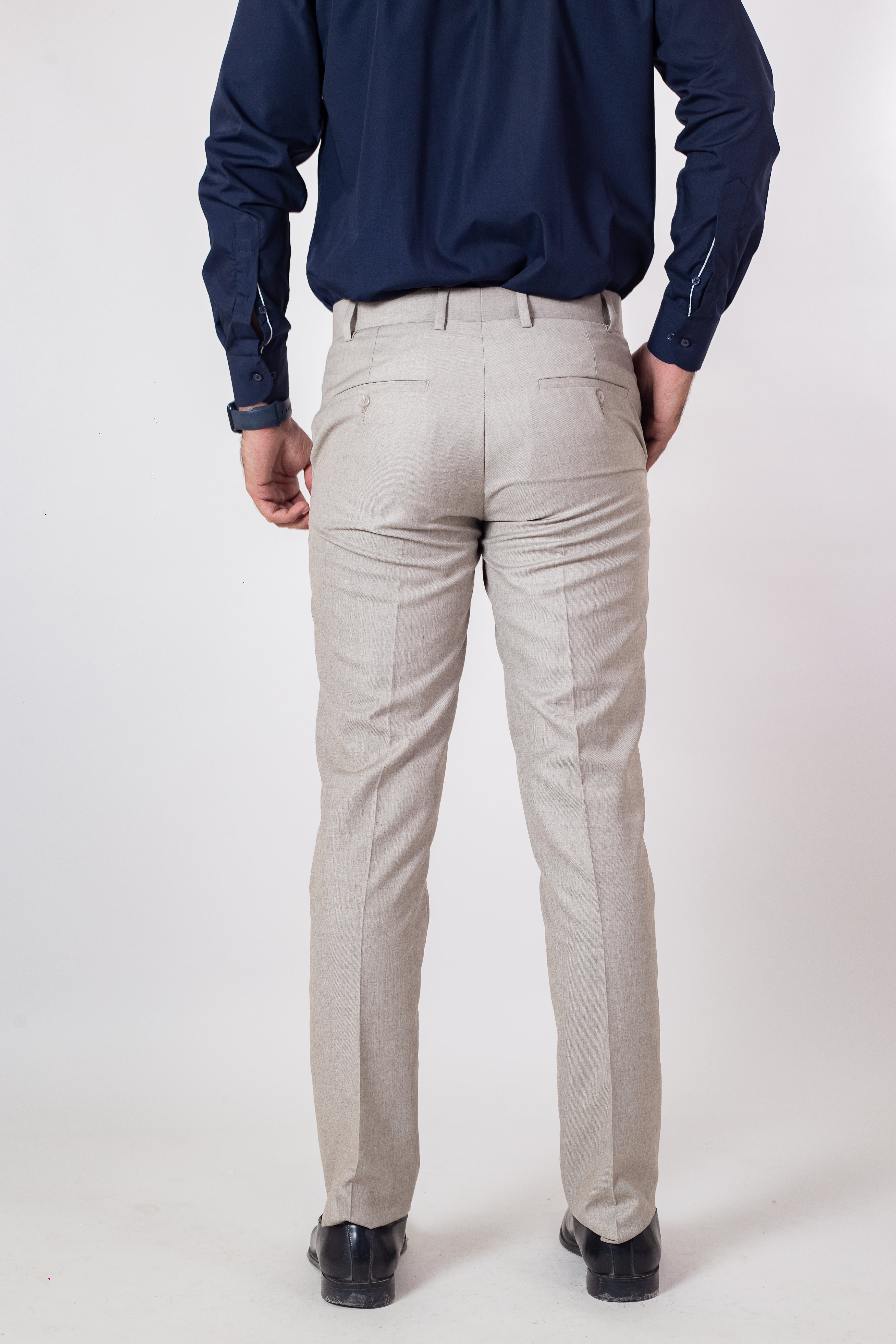 Formal Active Waist Pale Silver Pants