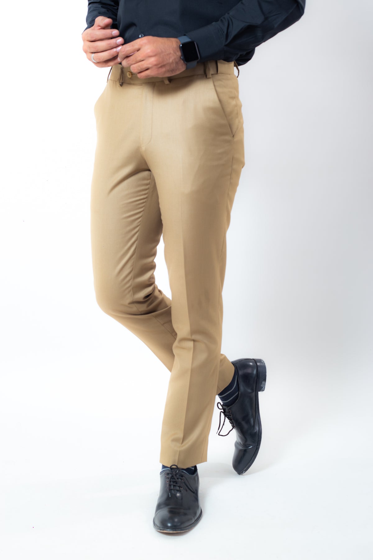 Formal Dress Active Waist Pale Brown pants