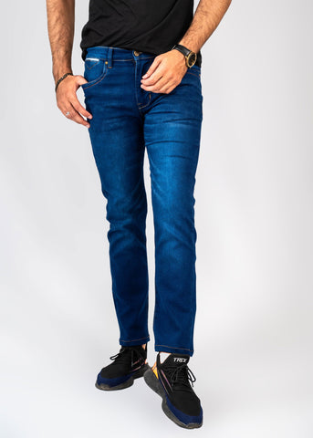 Dark Blue Jeans - The Axis Clothing