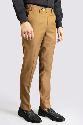 Formal Dress Active Waist Olive Pant - The Axis Clothing