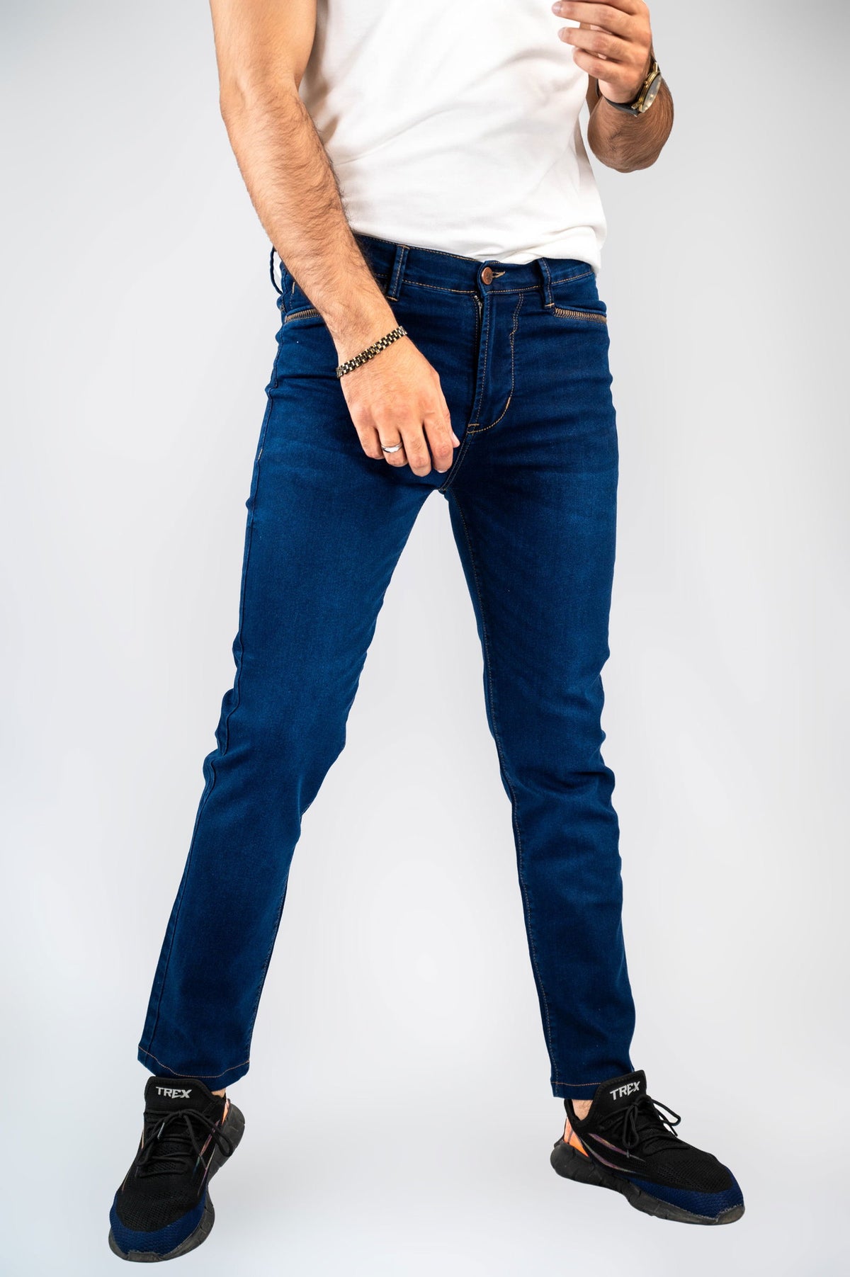 Oxford Blue Jeans - The Axis Clothing