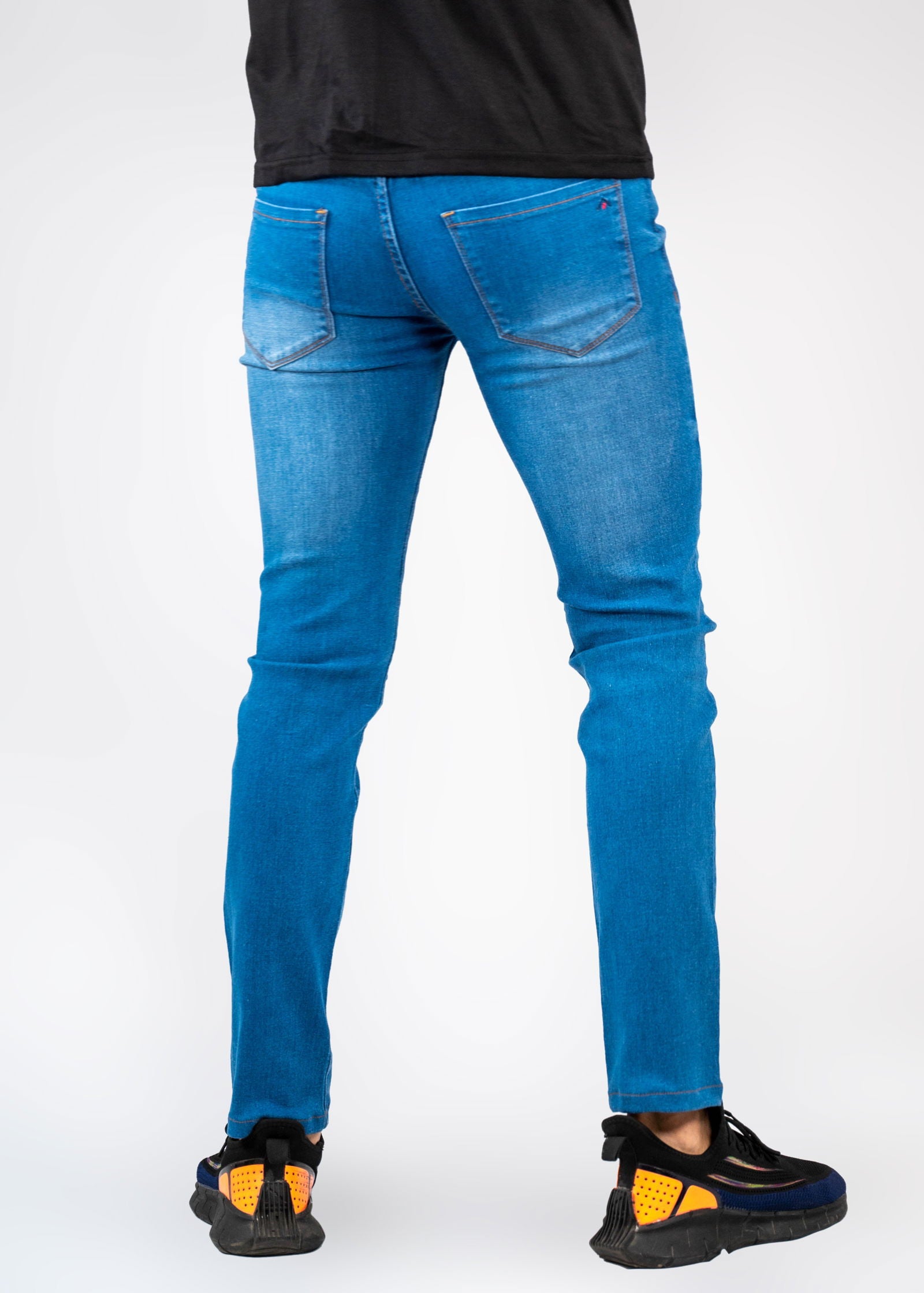 Steel Blue Jeans - The Axis Clothing